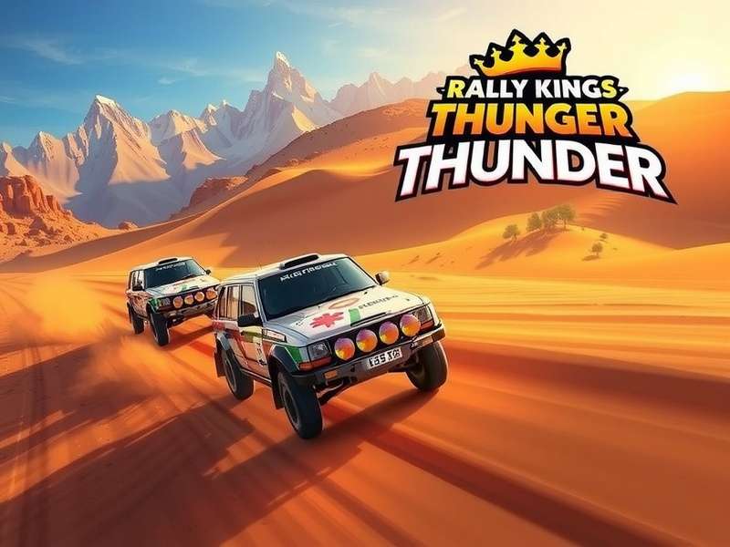 Rally Kings Thunder Gameplay Screenshot - Himalayan Mountain Track